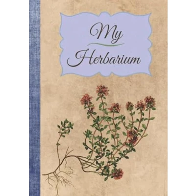 Image of My Herbarium: Notebook to complete sheets and dried flowers 110 pages A4 size