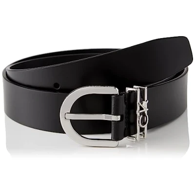 Image of Calvin Klein Women&#039;s Belt, Black (Ck Black), 75