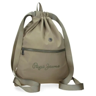 Image of Pepe Jeans Women&#039;s Corin Luggage Messenger Bag (pack of 1), Green, One Size, Backpack Sack