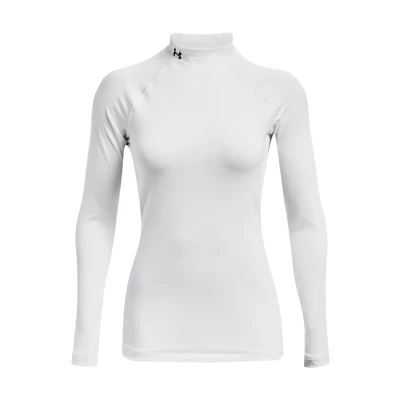 Image of Under Armour Coldgear Long sleeved top, Women&#039;s, Size: Large, White