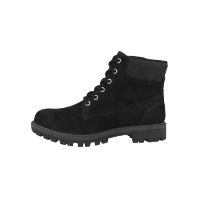 Image of Tamaris Laceup ankle boots, Women&#039;s, Size: 4, Black uni Leather