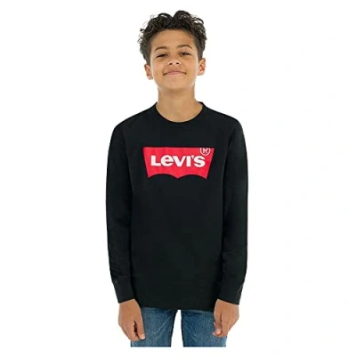Image of Levi&#039;s Batwing TEE Long sleeved top for kids, Size: 5y, Black