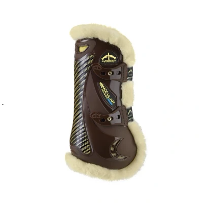 Image of Veredus Kevlar Gel Vento Save The Sheep Tendon Boots Brown Large (Full) Horse Riding Equestrian