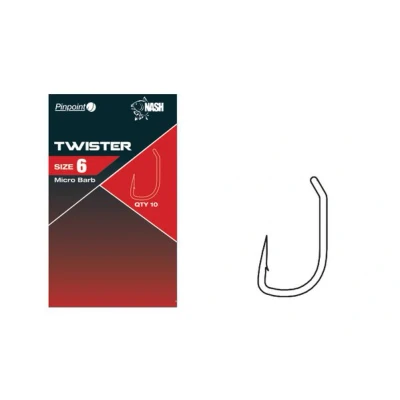 Image of Nash Twister Size 4 Carp hooks