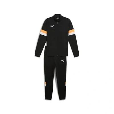 Image of Puma Individualrise Tracksuit SET Tracksuit, Men&#039;s, Size: XL, Black/heat fire