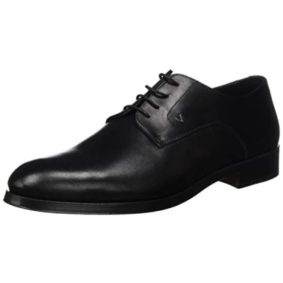Image of MARTINELLI Empire Leather Lace Up Shoes for Men, Black/White, 43 EU
