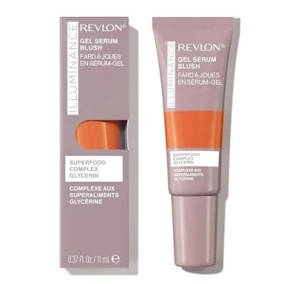 Image of Revlon Illuminance Gel Serum Blush 11ml (Various Shades) Beaming Coral