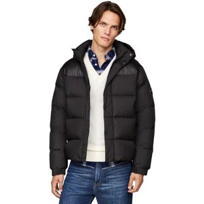 Image of Tommy Hilfiger MIX Jacket Down jacket, Men&#039;s, Size: XXL, Black