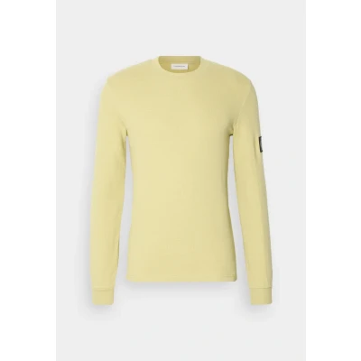 Image of Calvin Klein Jeans Badge TEE Long sleeved top, Men&#039;s, Size: XXL, Leek green