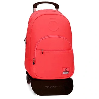 Image of Enso Basic Children's Backpack, Coral, 46 centimeters, Backpack + trolley