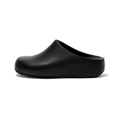 Image of Fitflop Women&#039;s Shuv Clog, Black 001, 3 UK