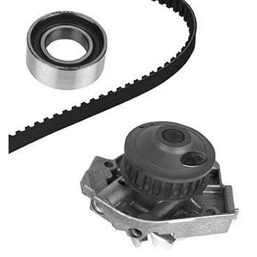 Image of Water Pump &amp; Timing Belt Set GRAF KP739 1