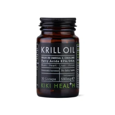 Image of KIKI Health Krill Oil Softgels (30 Capsules)