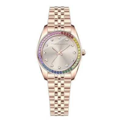 Image of Roccobarocco JUST Watch Rose goldcoloured, Women&#039;s, Size: One Size, gold coloured