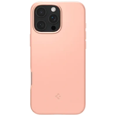 Image of Spigen Thin Fit PC Back Cover Pink Magnetic Apple iPhone 16 Pro Max