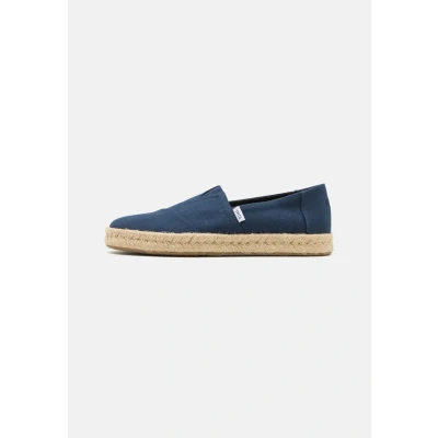 Image of TOMS ALP Espadrilles, Men&#039;s, Size: 10, Navy Cotton