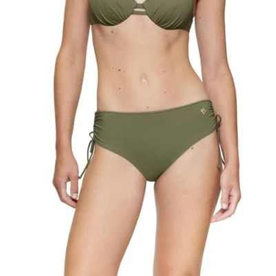 Image of Triumph Women&#039;s Summer Twist Midi Bikini Bottom, Sage Green, 12