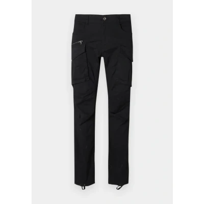 Image of Replay Men&#039;s Cargo Trousers Joe Regular Fit Made of Comfort Cotton, 098 Black, 34W / 32L
