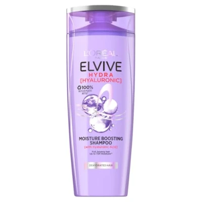 Image of L&#039;Oreal Elvive Hydra Hyaluronic Acid Shampoo (Various Sizes) 300ml