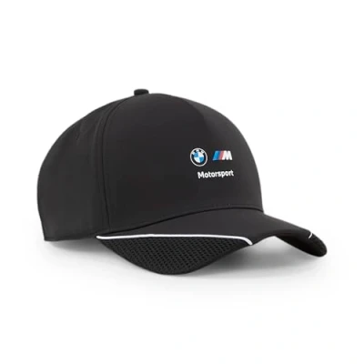 Image of Puma BMW MMS Unisex Cap, Size: One Size, Black
