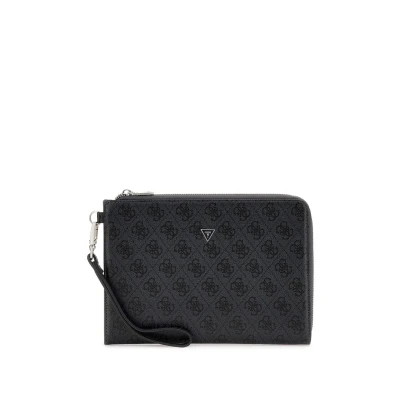 Image of Guess Clutch, Men&#039;s, Size: One Size, Schwarz