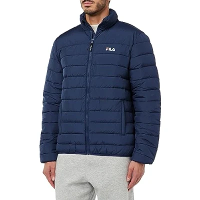 Image of FILA Butzbach Men&#039;s Light Padded Jacket, Black (Black Iris), L