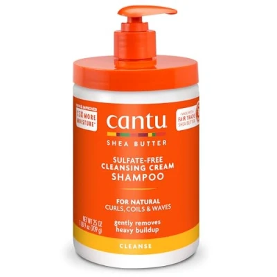 Image of Cantu Shea Butter for Natural Hair Cleansing Cream Shampoo Salon Size 25 oz