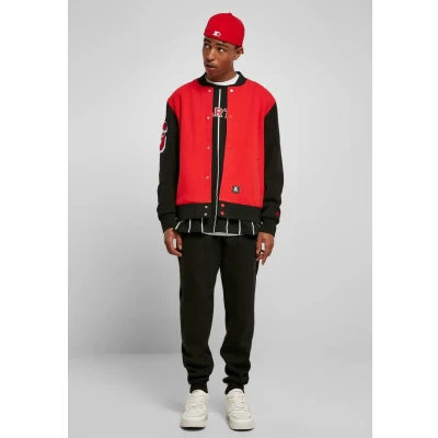 Image of Starter College Light jacket, Men&#039;s, Size: XXL, Cityred black