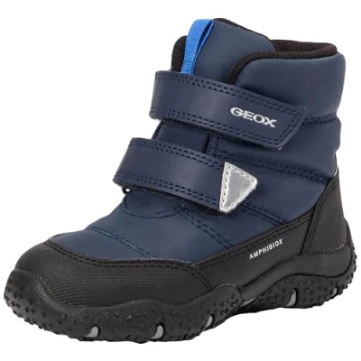 Image of Geox Baltic BOY ABX Winter boots for kids, Size: 5K, Navy/royal Textile/synthetics