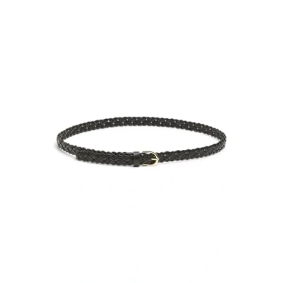 Image of Pieces Avery Belt, Women&#039;s, Size: 32, Black