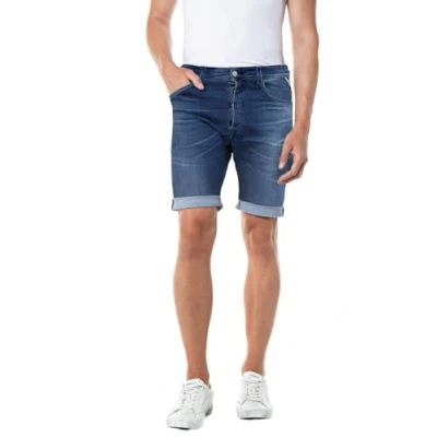 Image of Replay Short Denim shorts, Men&#039;s, Size: 31, Medium blue