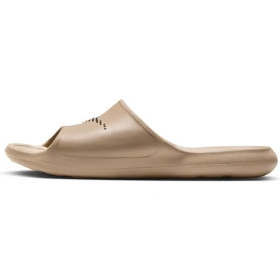 Image of Nike Sportswear Victori ONE Slide Pool slides, Men&#039;s, Size: 12, Khaki/black Synthetics
