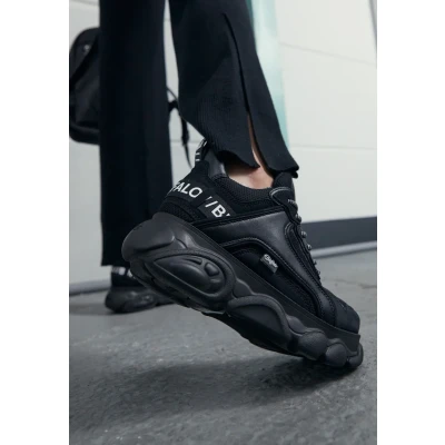 Image of Buffalo Women&#039;s Corin High Trainers, Black (Black 000), 000, 3.5 UK
