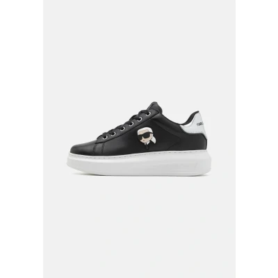 Image of KARL LAGERFELD Kapri Womens White Casual Sneakers, Black, 38 EU