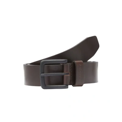 Image of Jack &amp; Jones Jacroma BELT Belt, Men&#039;s, Size: 38, Black coffee