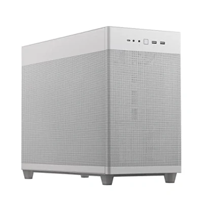Image of ASUS Prime AP201 Mini ITX Tower PC Case White, White