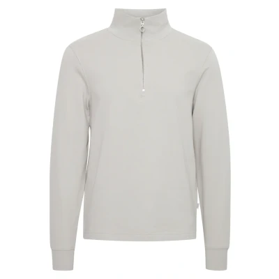 Image of Casual Friday Cfsebastian 0064 Halfzip Sweatshirt, Men&#039;s, Size: Small, Chateau gray