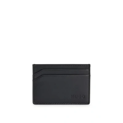 Image of HUGO Subway Business card holder, Size: One Size, Black
