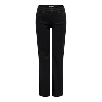 Image of ONLY Women&#039;s Jeans, Black Denim, M / 32L