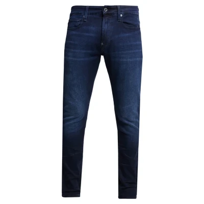 Image of G STAR RAW Men&#039;s Revend Skinny Jeans, Blue (Dk Aged 51010 6590 89), 32W / 34L