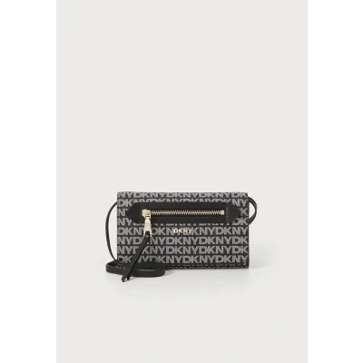 Image of DKNY Bryant AVE Wallet Crossbody Wallet, Women&#039;s, Size: One Size, Black