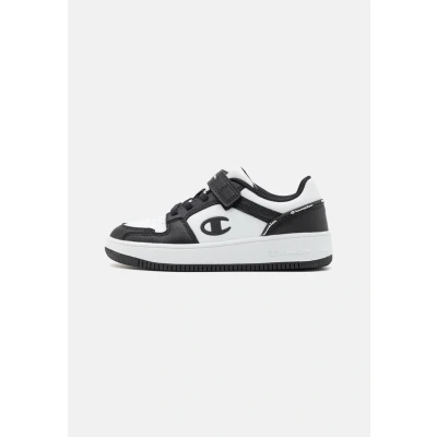 Image of Champion Rebound 2.0 LOW Unisex Basketball shoes for kids, Size: 11.5/12K, White Pu