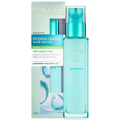 Image of L&#039;Oreal Paris Hydra Genius Liquid Care Moisturiser Combination Skin 70ml