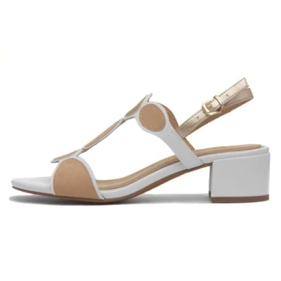 Image of Marco Tozzi Sandals, Women&#039;s, Size: 8, White High quality imitation leather