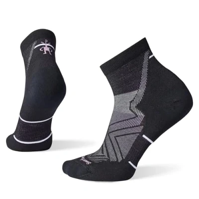 Image of Smartwool RUN Targeted Cushion Ankle Sports socks, Women&#039;s, Size: 5 7.5, Black
