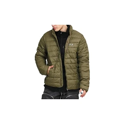 Image of Fila Carlos Winter jacket, Men&#039;s, Size: Large, Burnt olive
