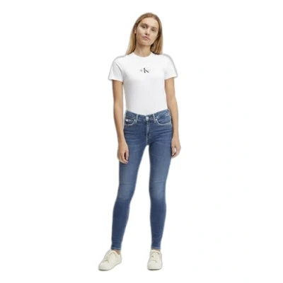 Image of Calvin Klein Jeans MID RISE Skinny Fit, Women&#039;s, Size: 34x34, Denim dark
