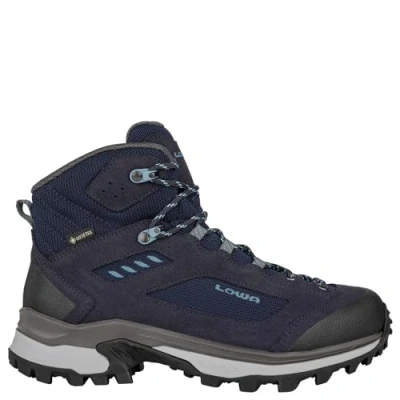 Image of Lowa Corvara GTX MID Hiking shoes, Women&#039;s, Size: 8, Navy/arktis Leather and textile