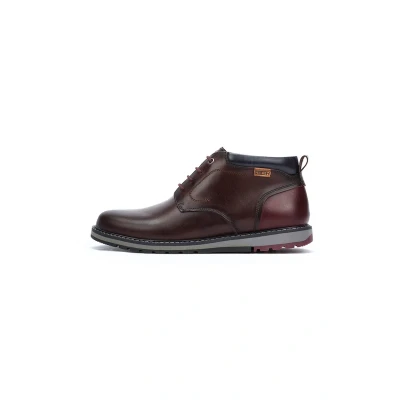 Image of Pikolinos BERNA Leather Ankle Boots for Men, Elm 81, 41 EU