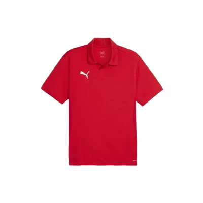 Image of Puma Polo shirt, Men&#039;s, Size: Medium, Rotweissrot